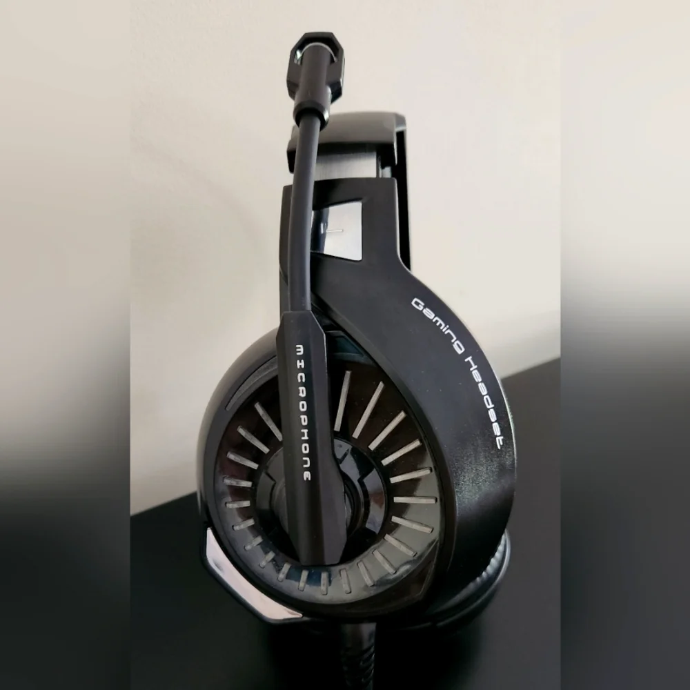 Ziumier Gaming Headset Serious Microphone USB Aux